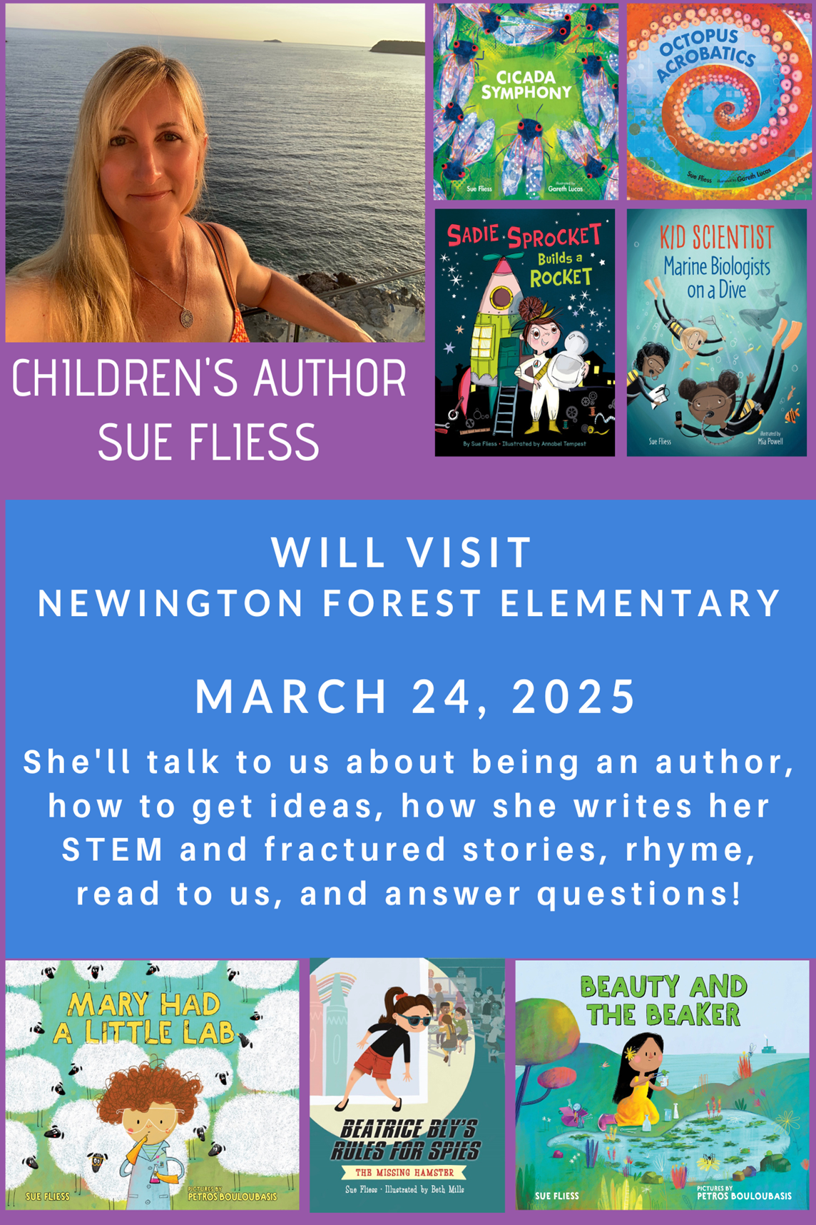 author visit flyer